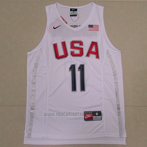 Camiseta USA 2016 Klay Thompson #11 Blanco